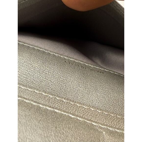 Chanel Lambskin L-Zip Pocket Wallet Black*Camilla Flower Embossed*HOT! COA - Picture 8 of 13